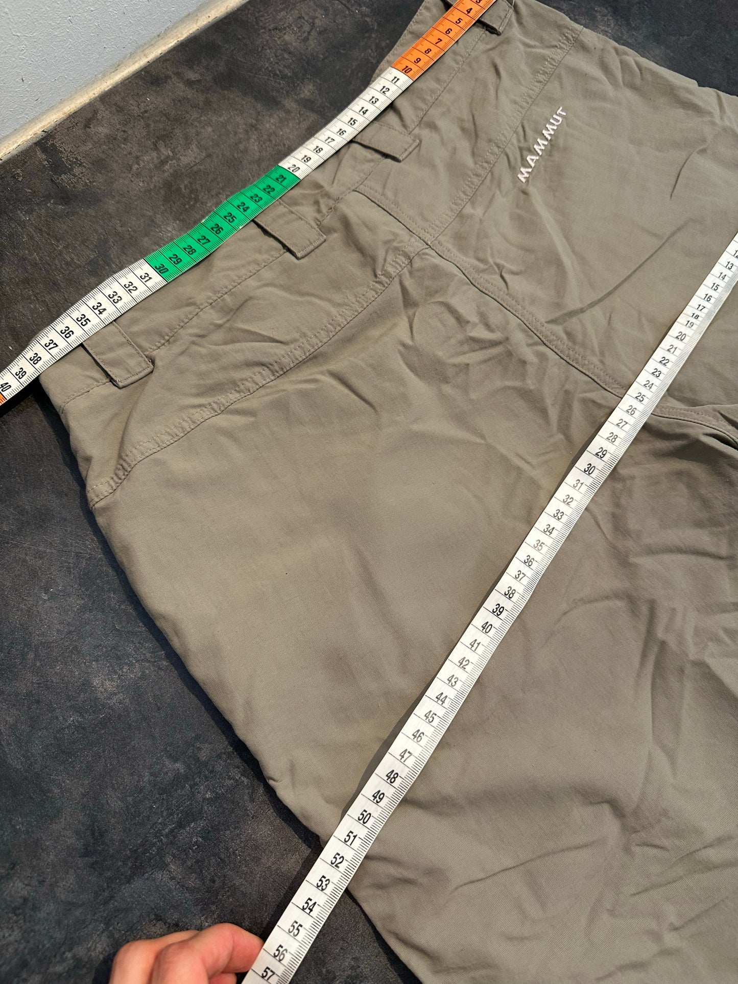 Trekking Hose Mammut (S Damen) Softshell grau