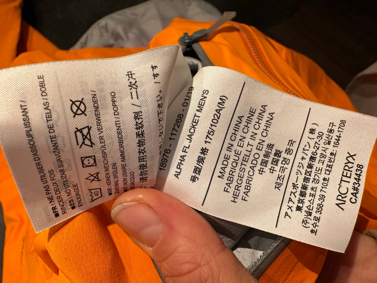 Jacke von Arcteryx (Herren M) Alpha FL orange