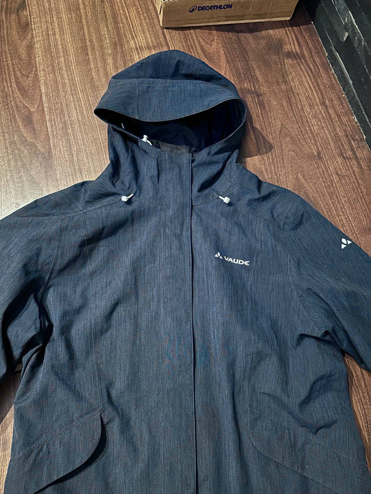 Regen Jacke von Vaude (XXL Damen ) marineblau