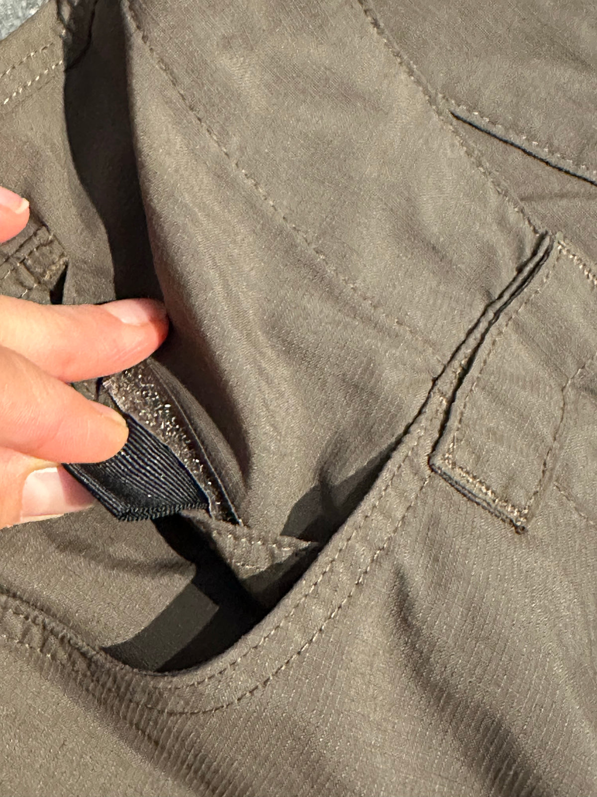 2 in 1 Hose von Mammut (Herren XXL) Zip Off braun