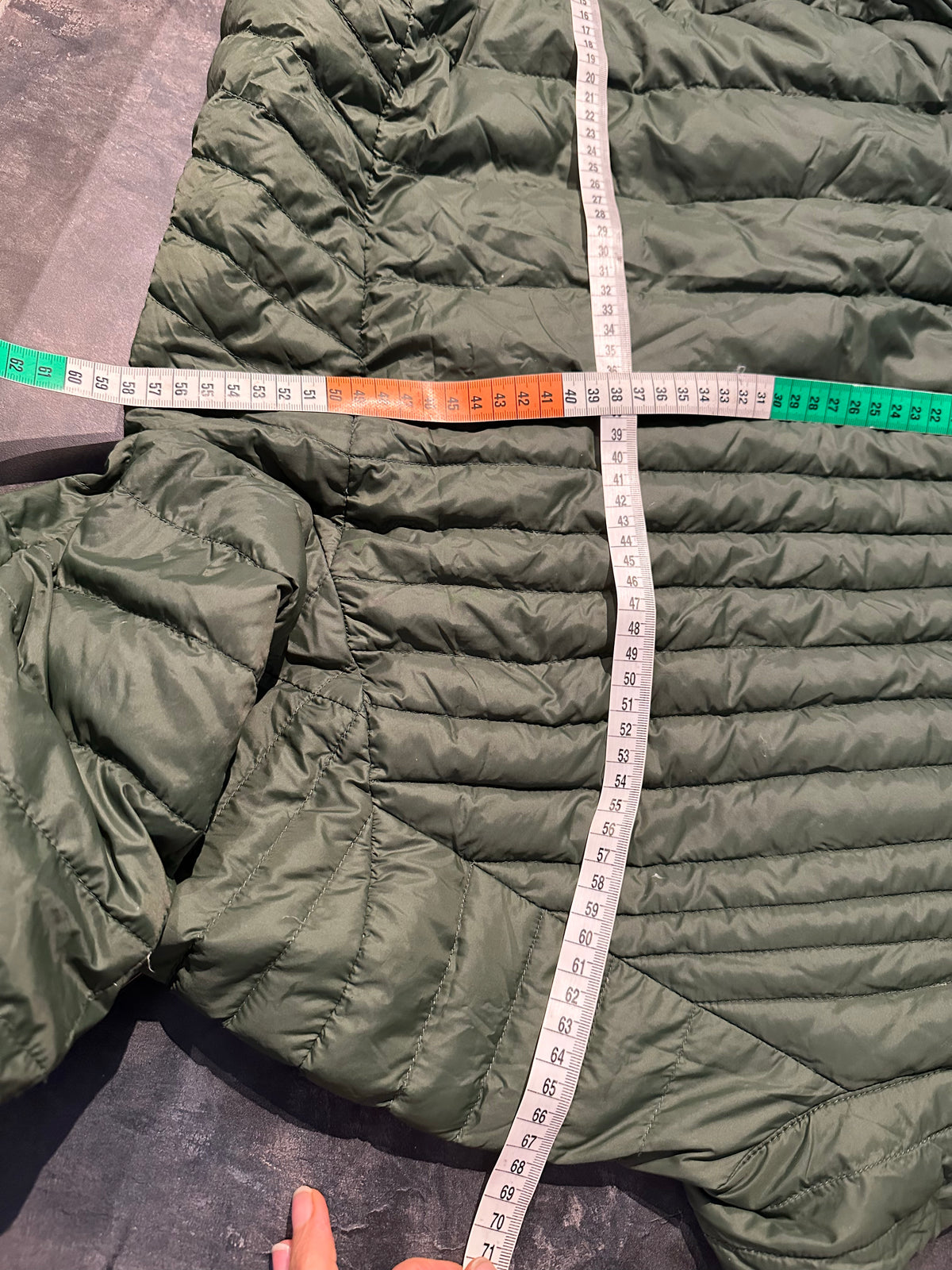 Daunen Jacke von Meru (XL Herren) grün