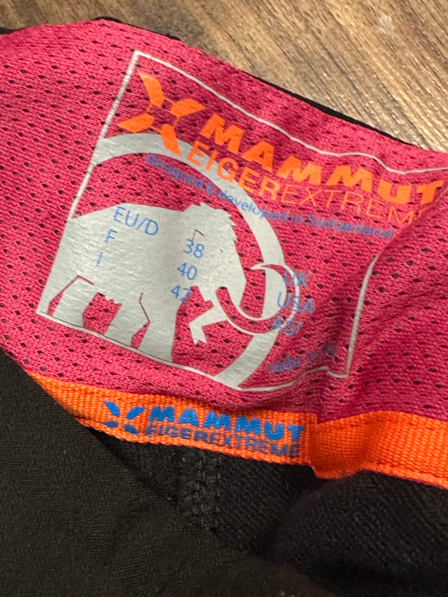 Hose Mammut EIGEREXTREME (M Damen) wasserdicht stretch schwarz