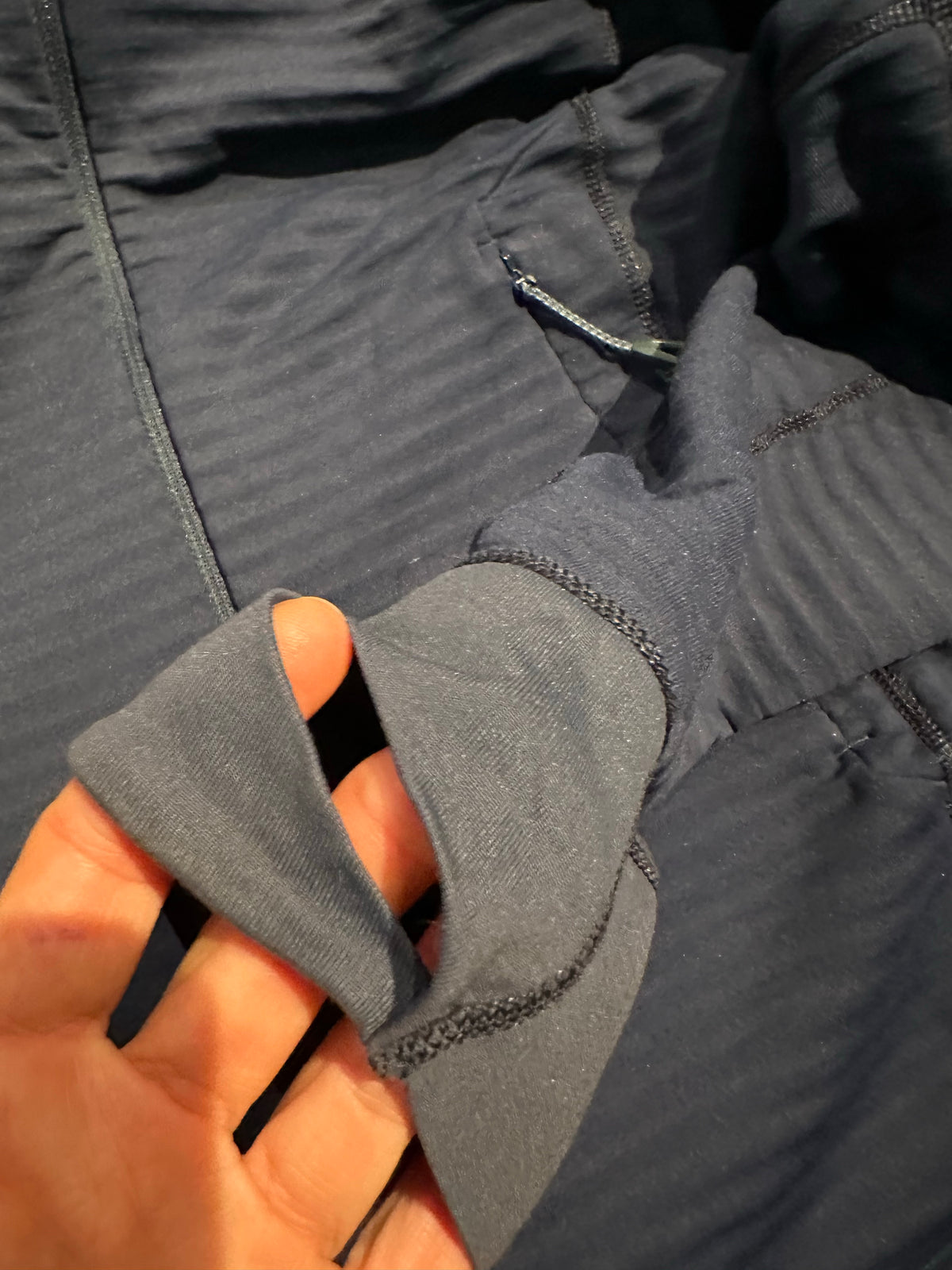 Jacke Mammut (S Damen) Zipper Fleece marineblau
