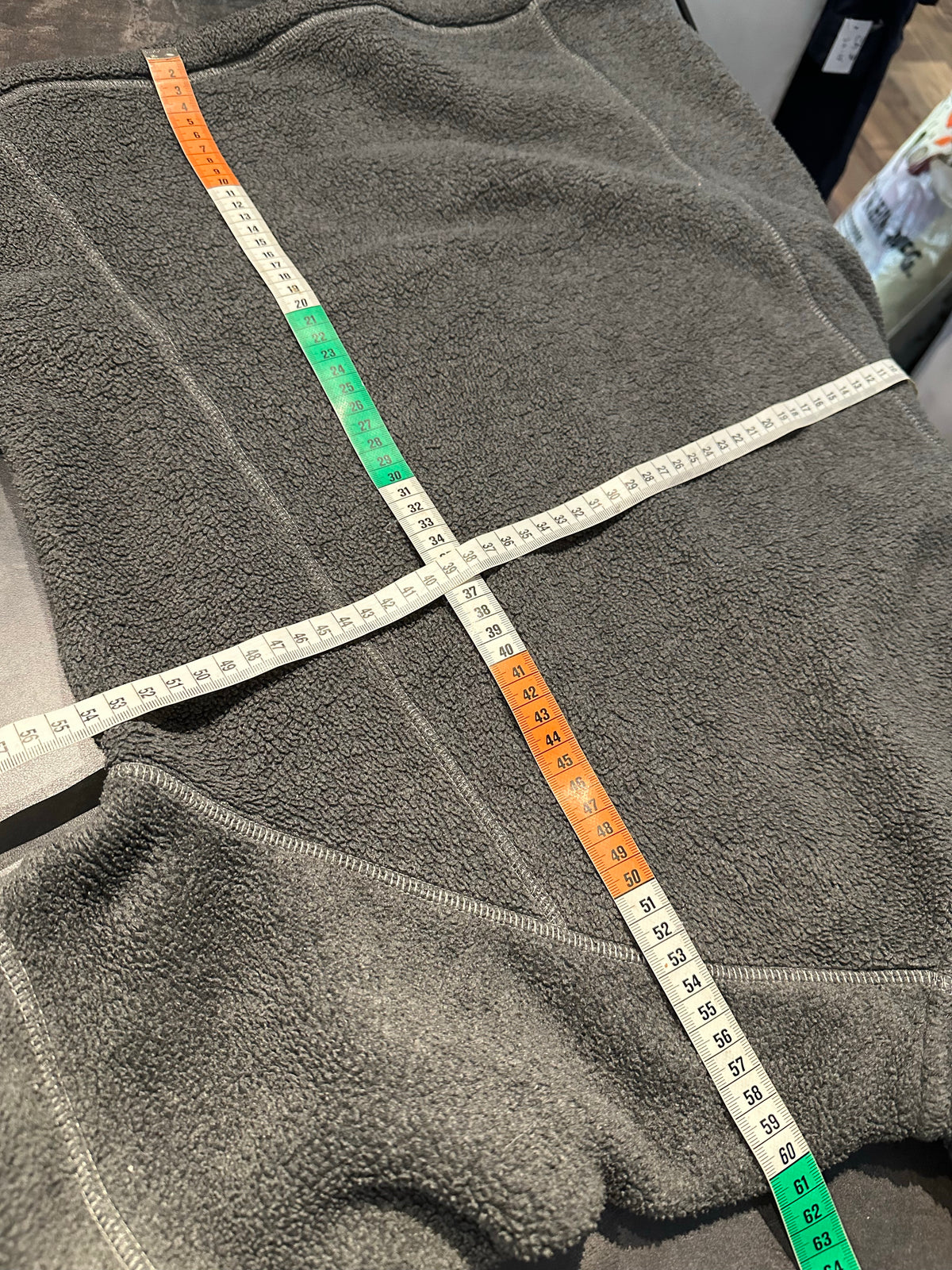Fleece Jacke von Vaude (L Damen) Full Zip Shirt grau