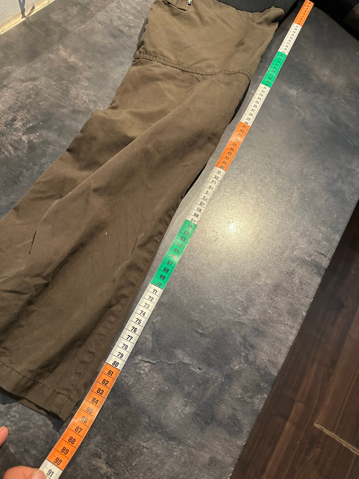 Fjällräven Barents Hose (XS Damen) braun schwarz