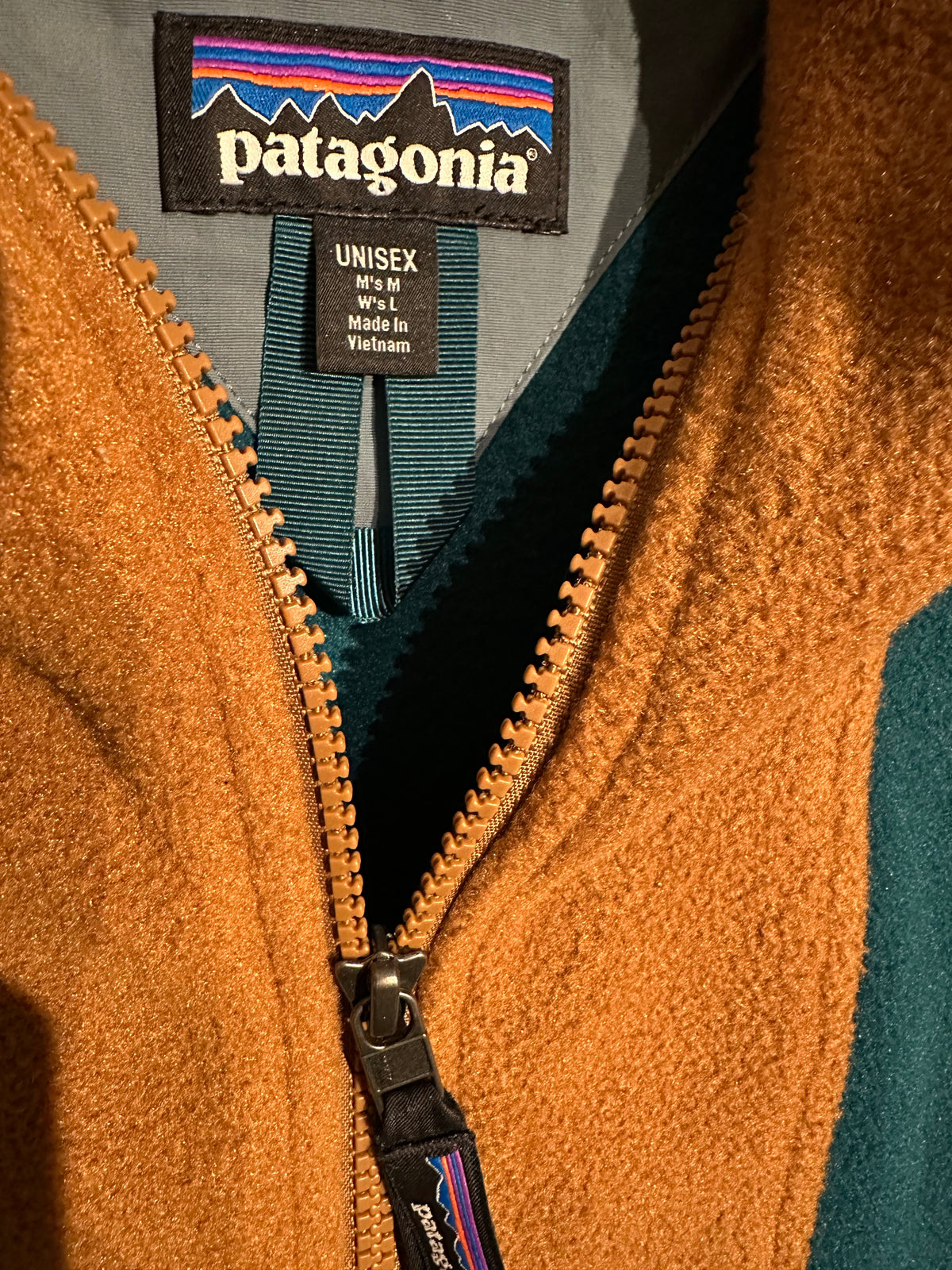 Patagonia Zip Pullover (M Herren) ocker