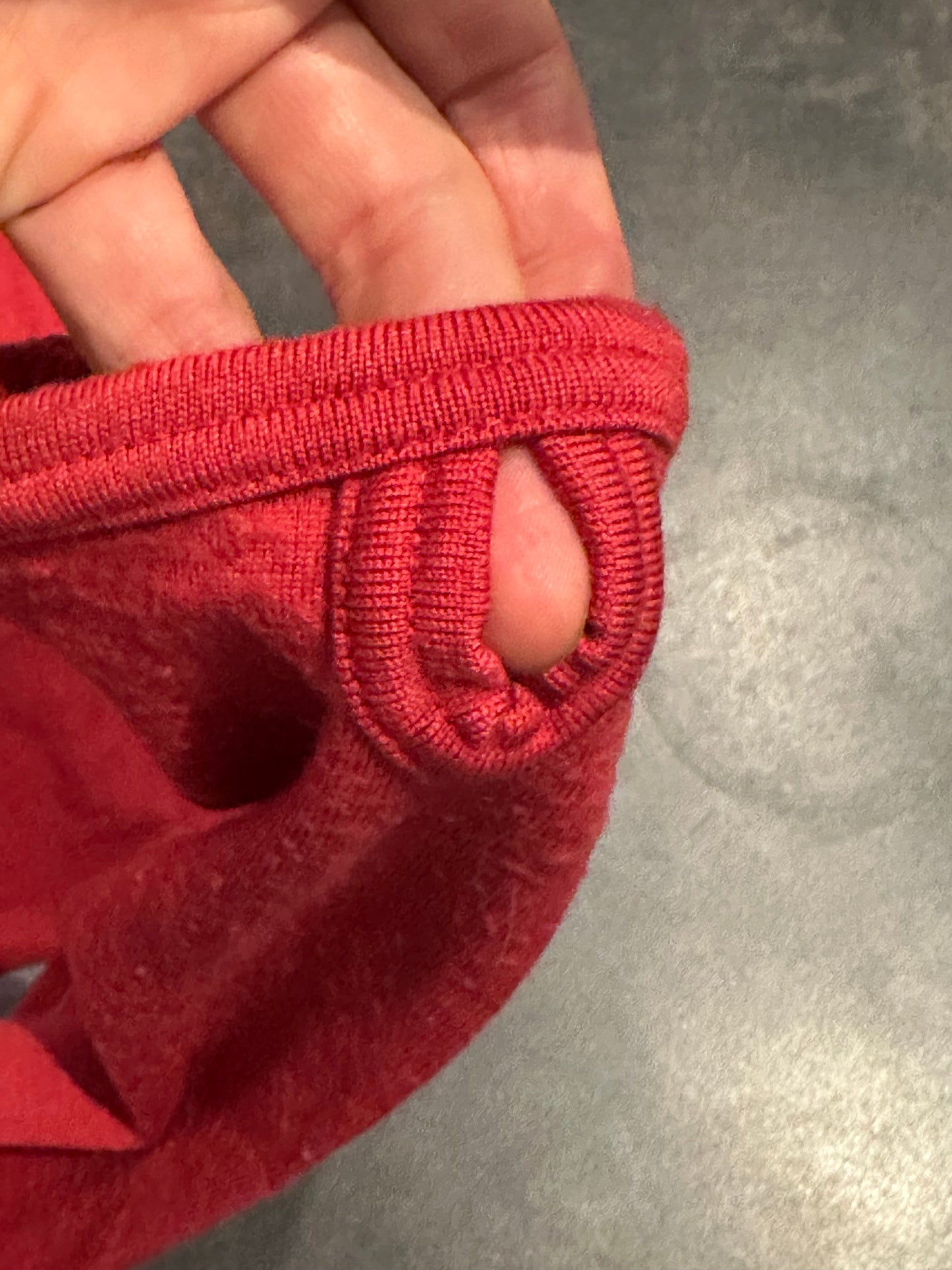 Merino 1/3 Zip Longsleeve von Icebreaker (M Damen) rot