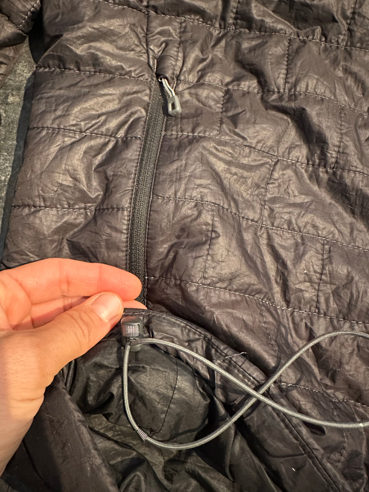 Leichte Isolations Jacke Patagonia Nano Puff (L Herren) schwarz