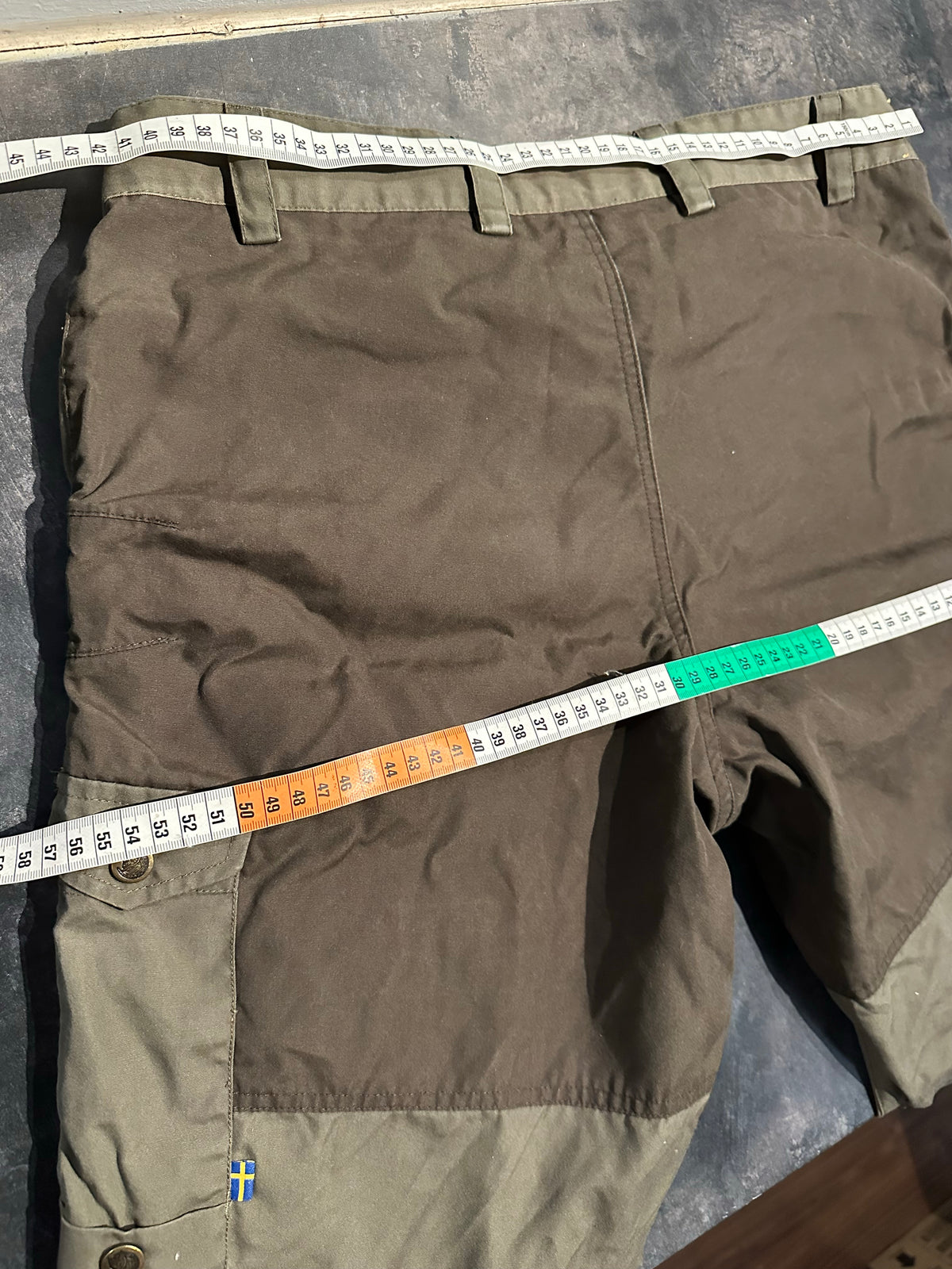 Fjällräven Barents Hose (M Herren) khaki braun