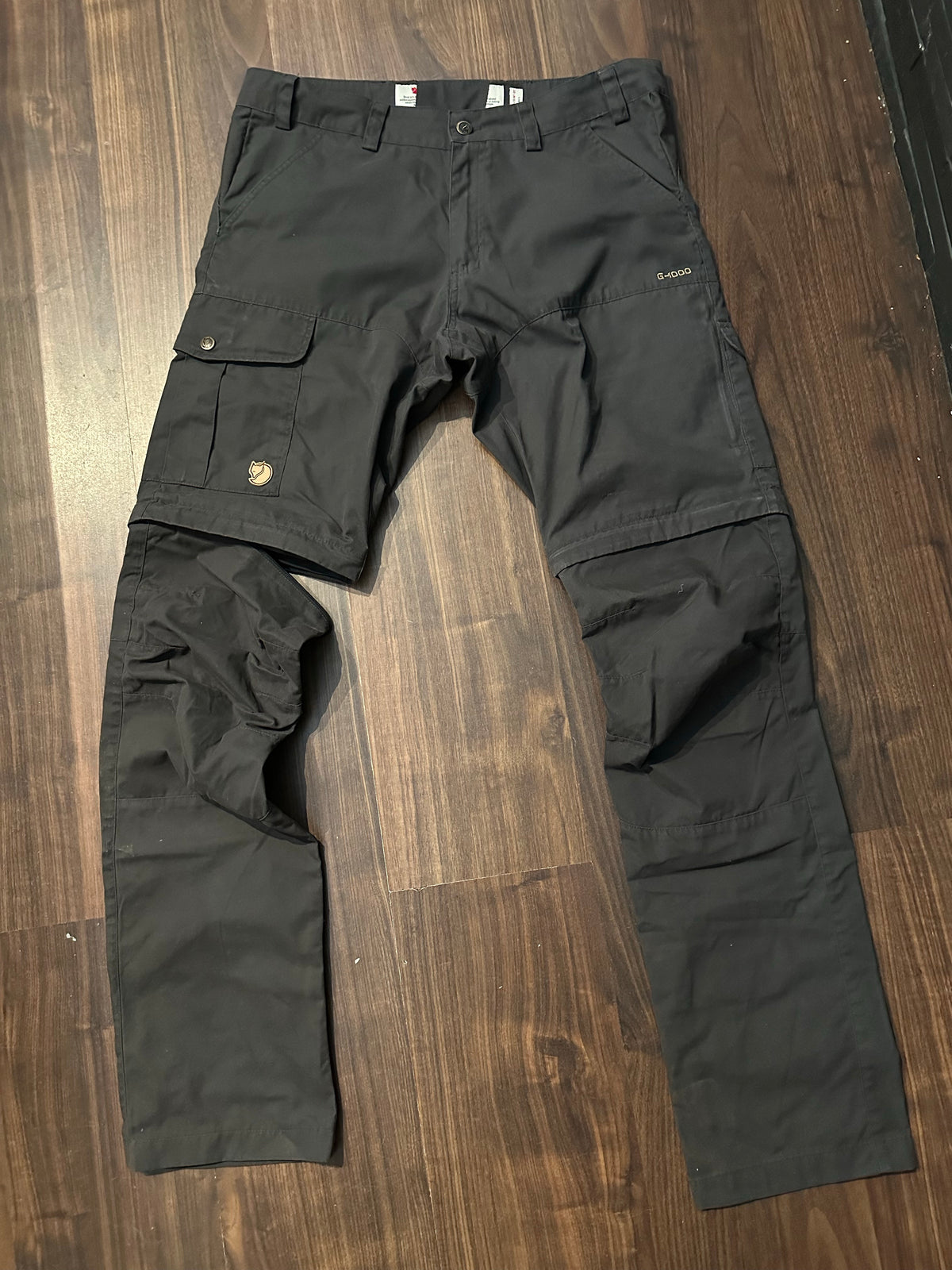 2in1 Hose von Fjällräven (S Herren) Zip Off Anthrazit