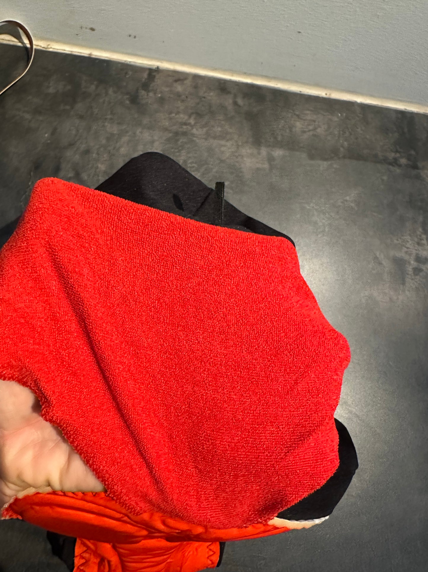 Halblange Radhose von Löffler (S-M Damen) schwarz mit Polster