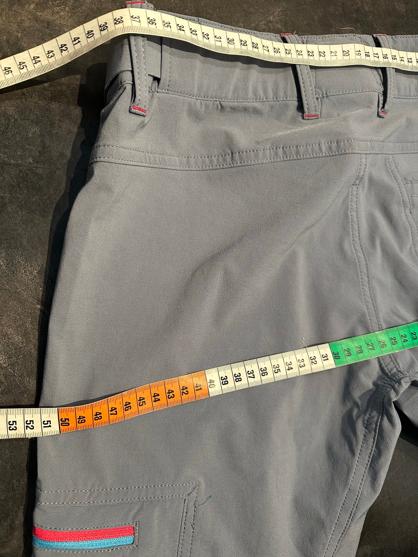 Funktions- Hose von Norrøna (S Damen) Trekking Stretch wasserabweisend grau