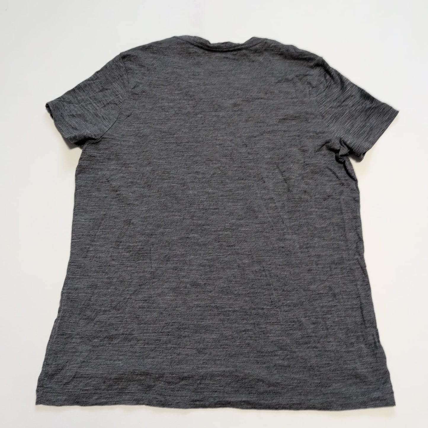 T-Shirt von Icebreaker Merino (XL Damen) grau mit Print