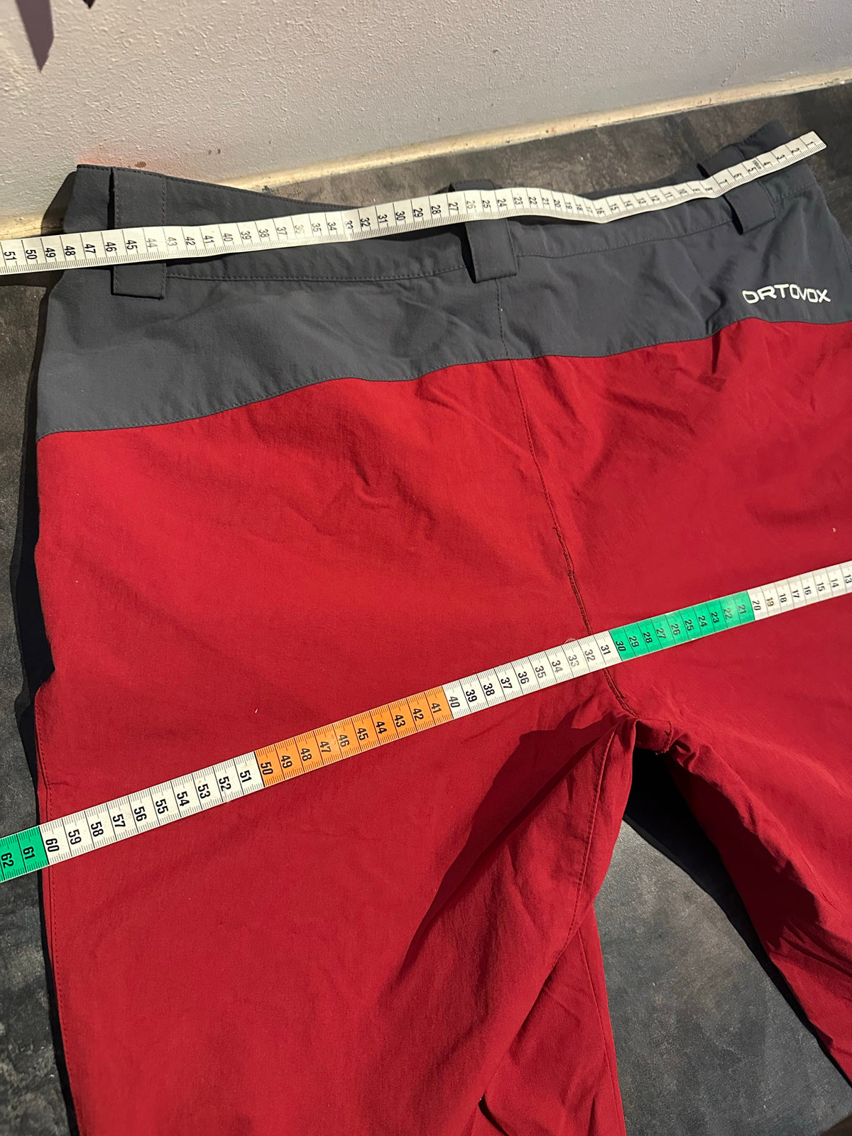 Touren Hose  Ortovox Merino (XL Herren) Softshell rot