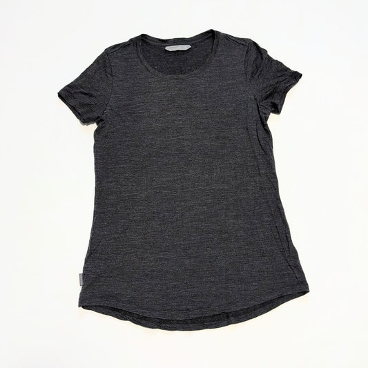 T-Shirt von Icebreaker Merino (M Damen) schwarz