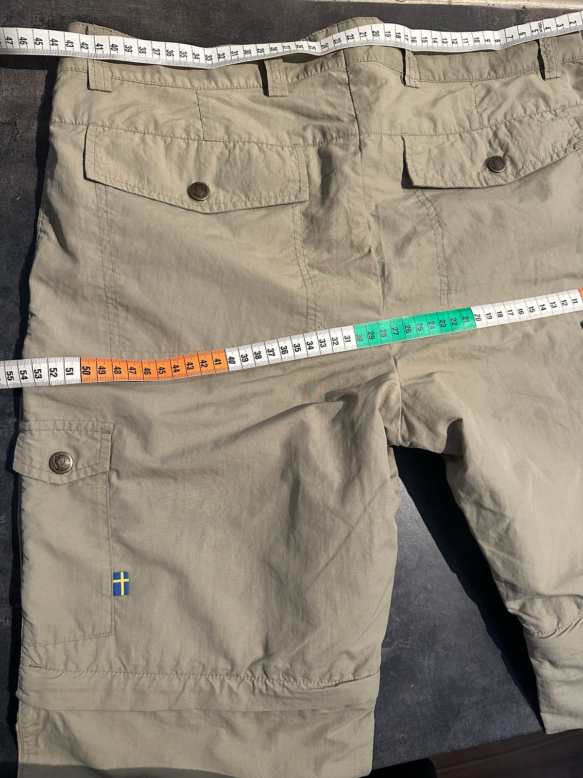 2in1 Hose Fjällräven (Damen M-L) Zip Off beige