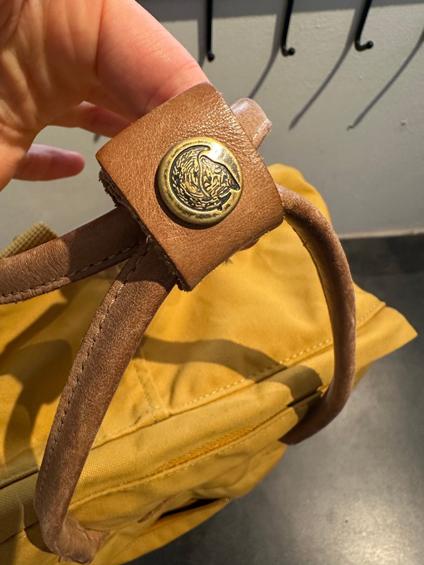 Fjällräven kanken Rucksack gelb