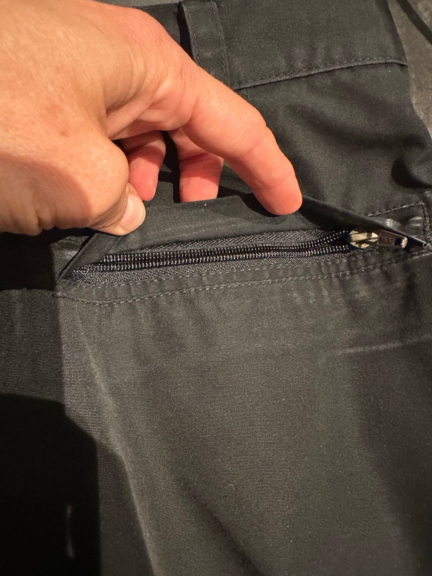 Leicht gefütterte Trekking Hose Fjällräven (L Herren) schwarz