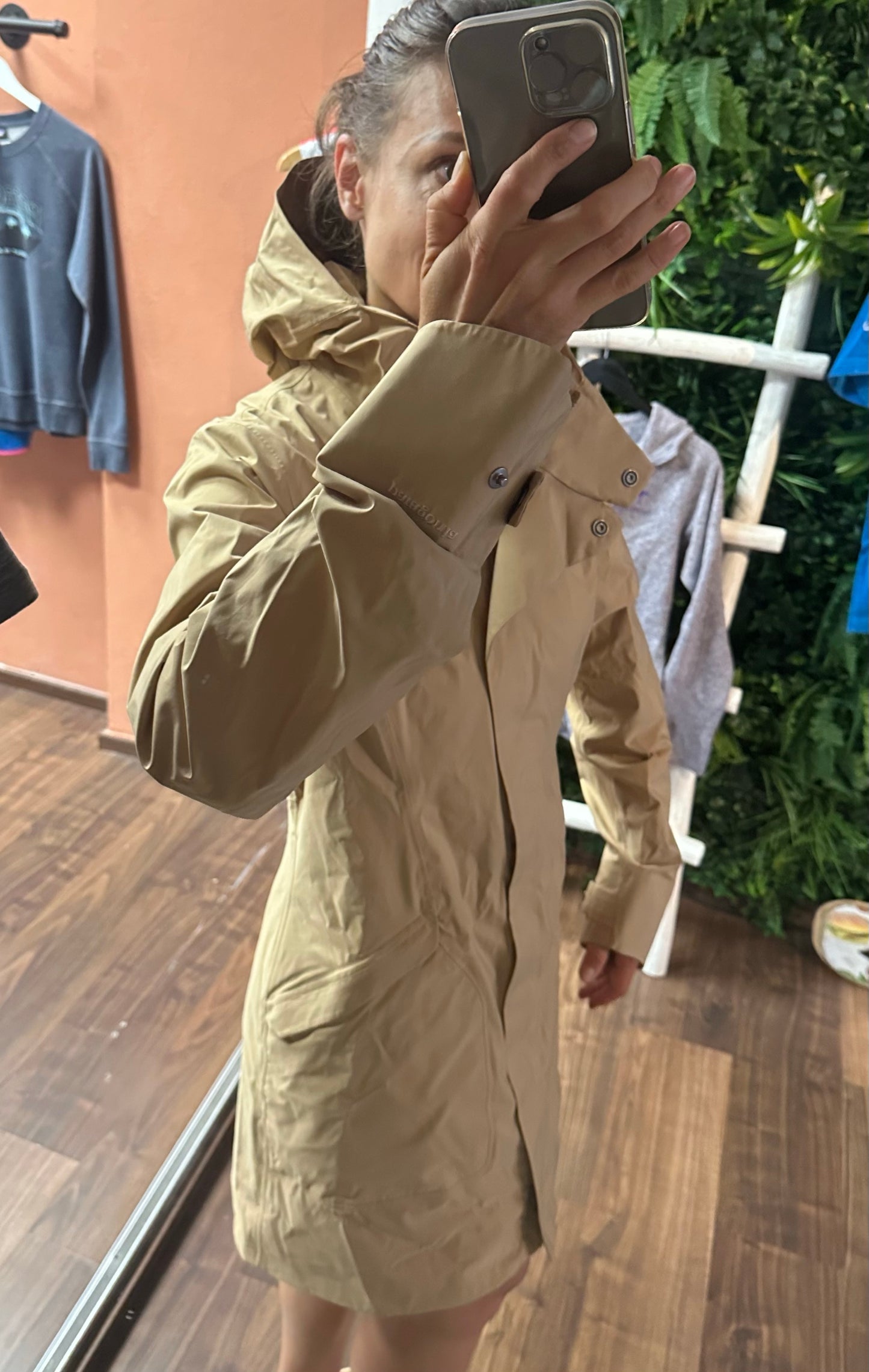Patagonia Mantel Torrent shell (S Herren) beige