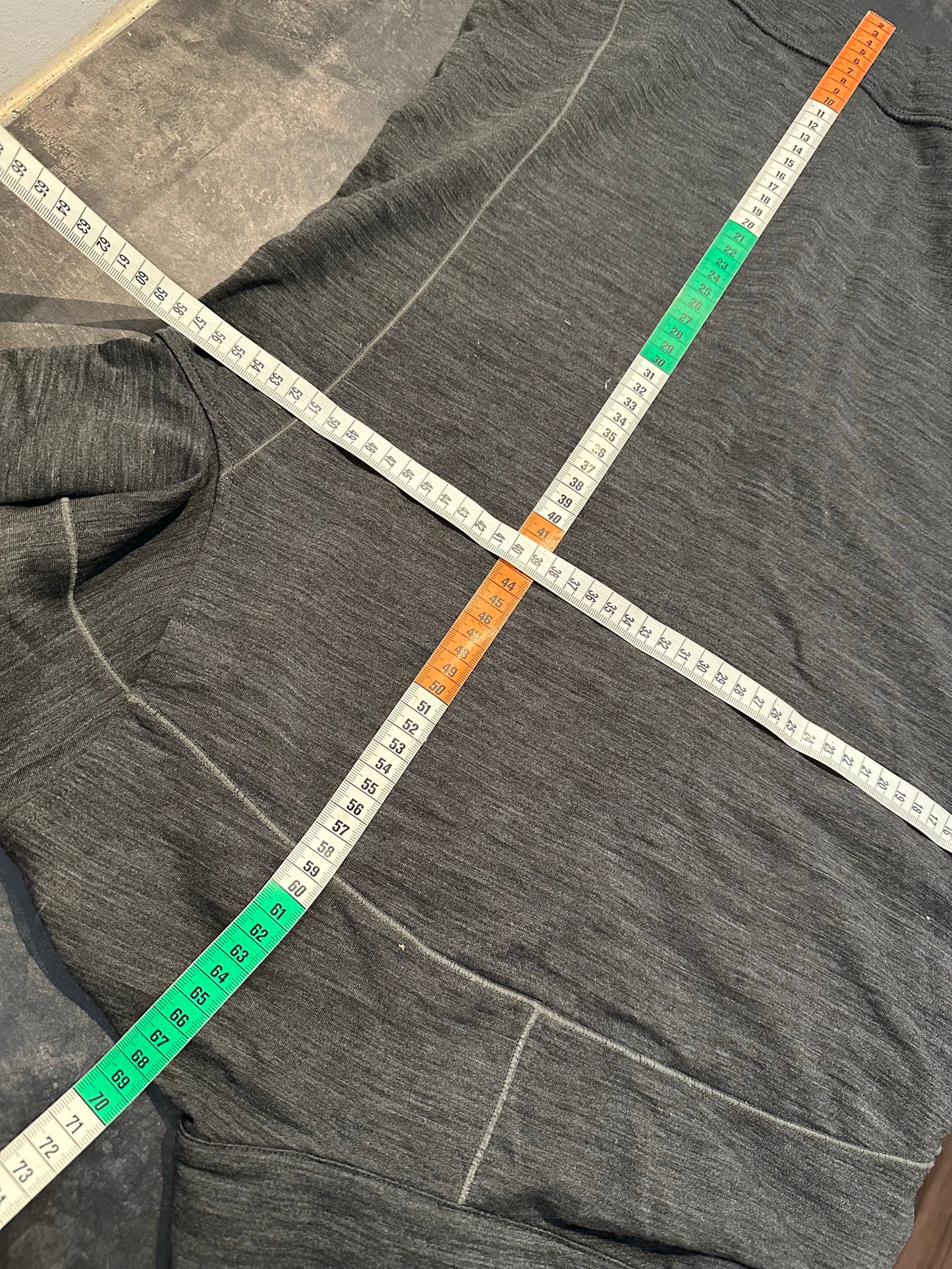 Merino Zip Jacke von Icebreaker (XL Damen) dunkelgrau