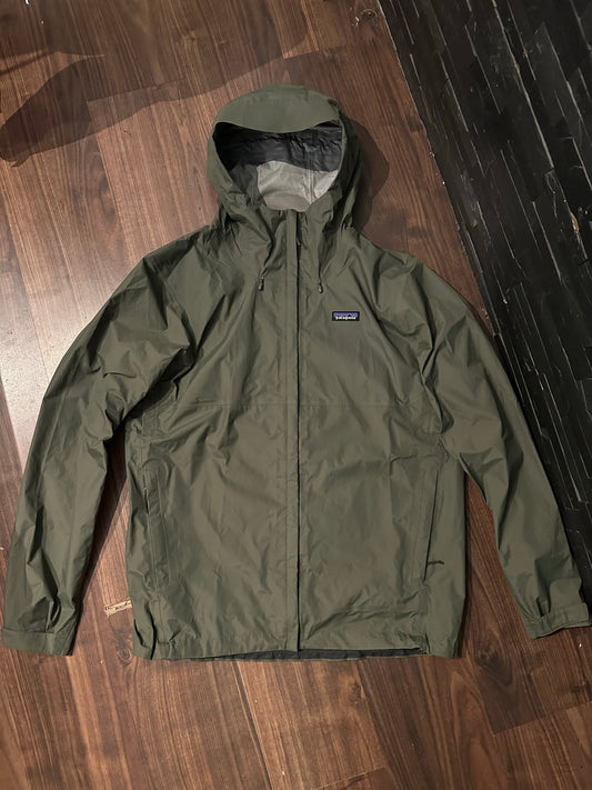 Regen Jacke Patagonia (XL Herren) grün