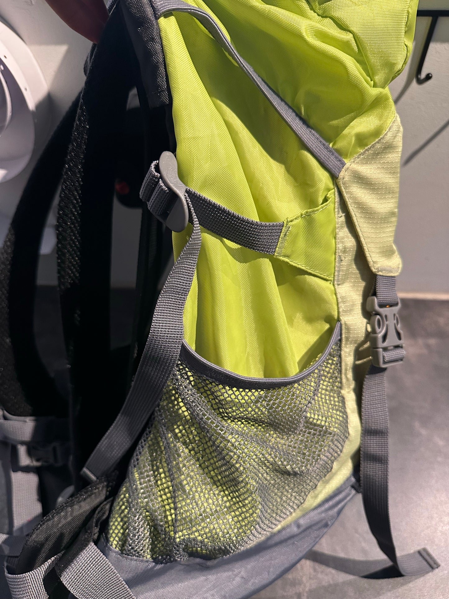 Rucksack von Salewa 28 Liter gelb grau