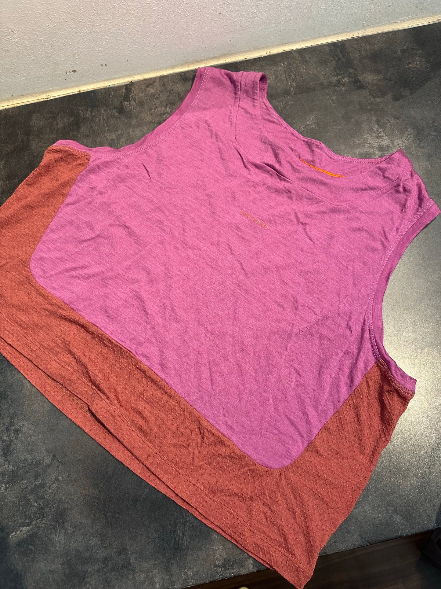 Tank Top von Icebreaker Merino (XL) magenta