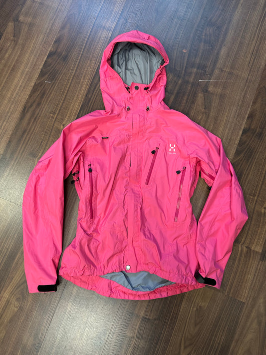 Regen Jacke von Haglöfs (M Damen) Waterproof pink