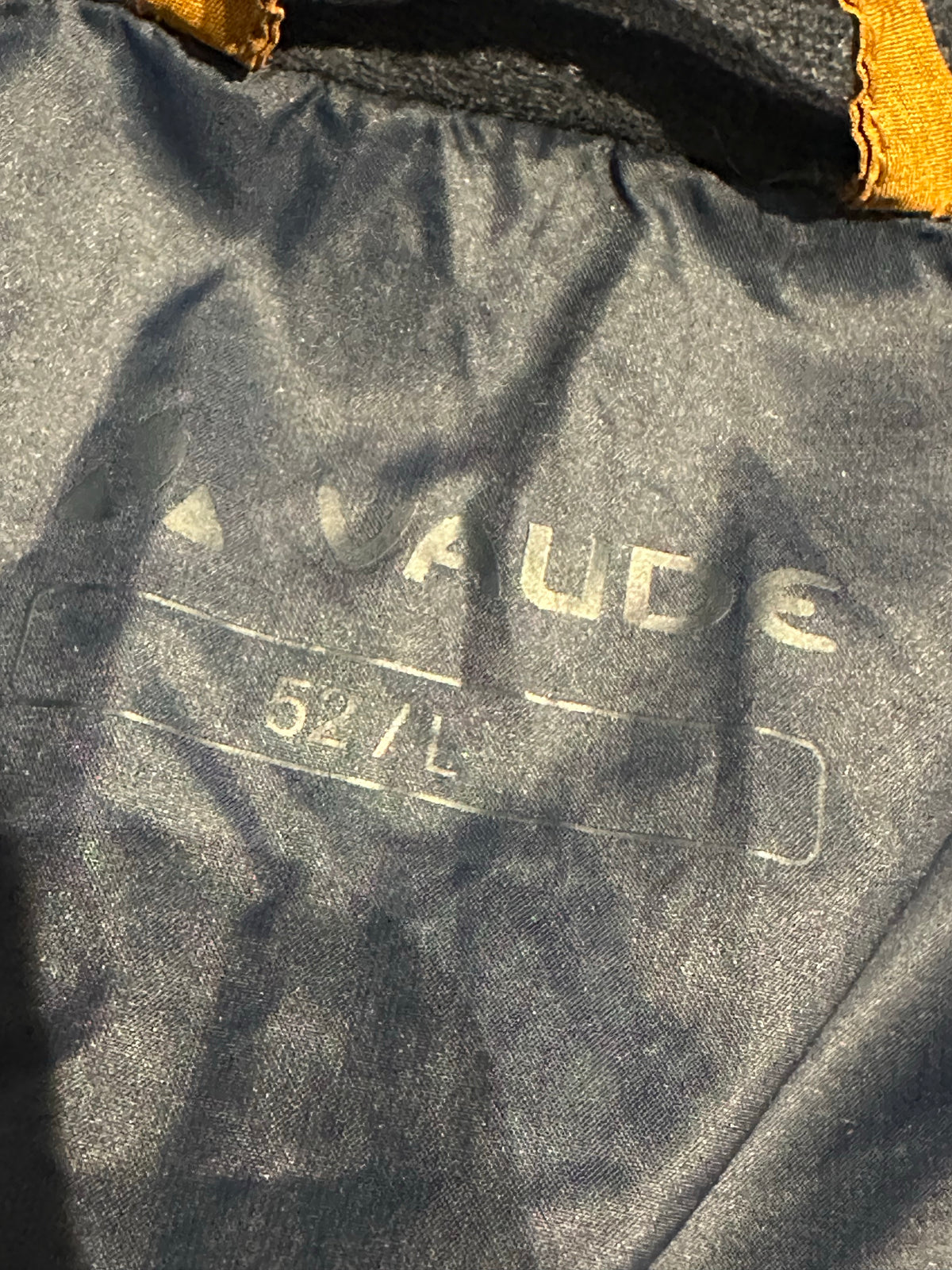 Daunen Jacke von Vaude (L Damen) wasserabweisend ocker