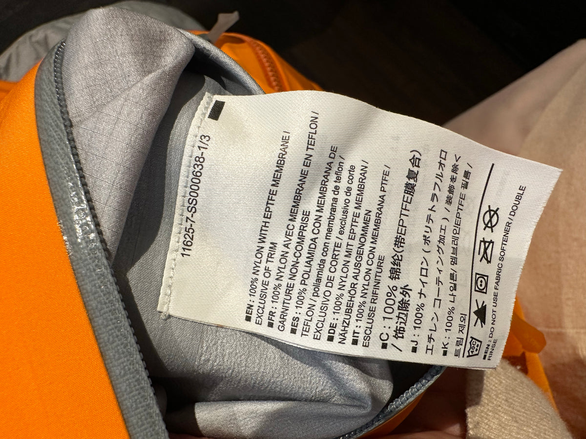 Jacke von Arcteryx (Herren M) Alpha FL orange