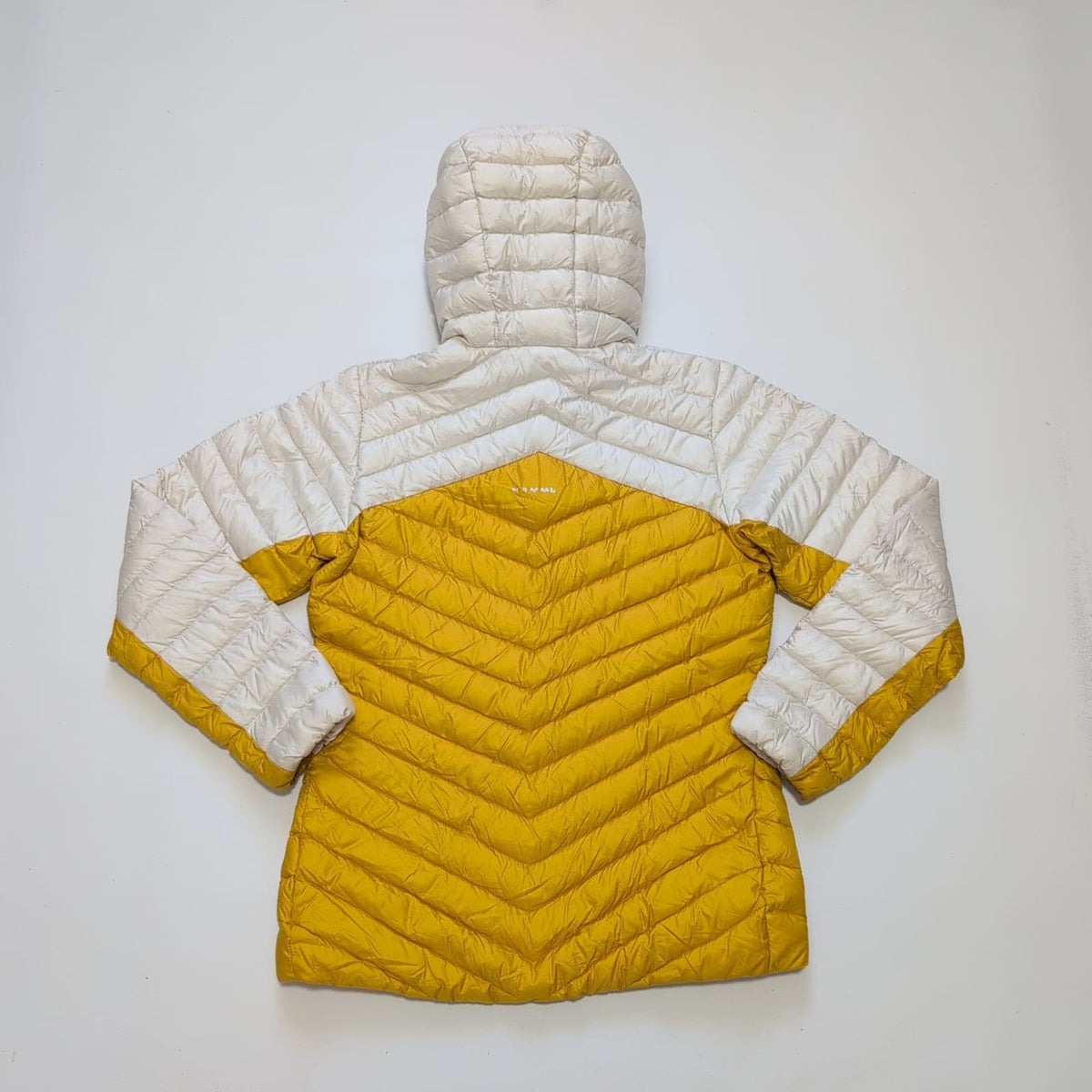 Daunen Jacke von Mammut (S Damen) gelb creme