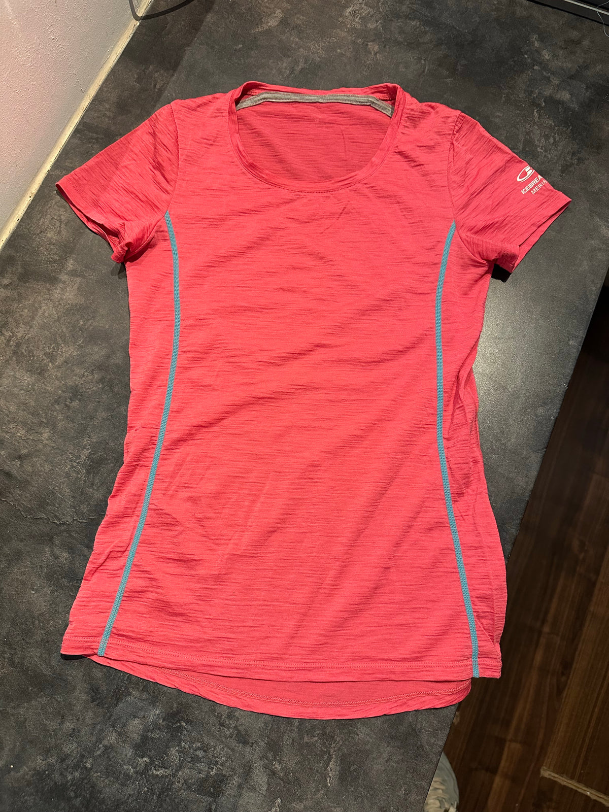 Merino T-Shirt von Icebreaker (Damen XS) pink