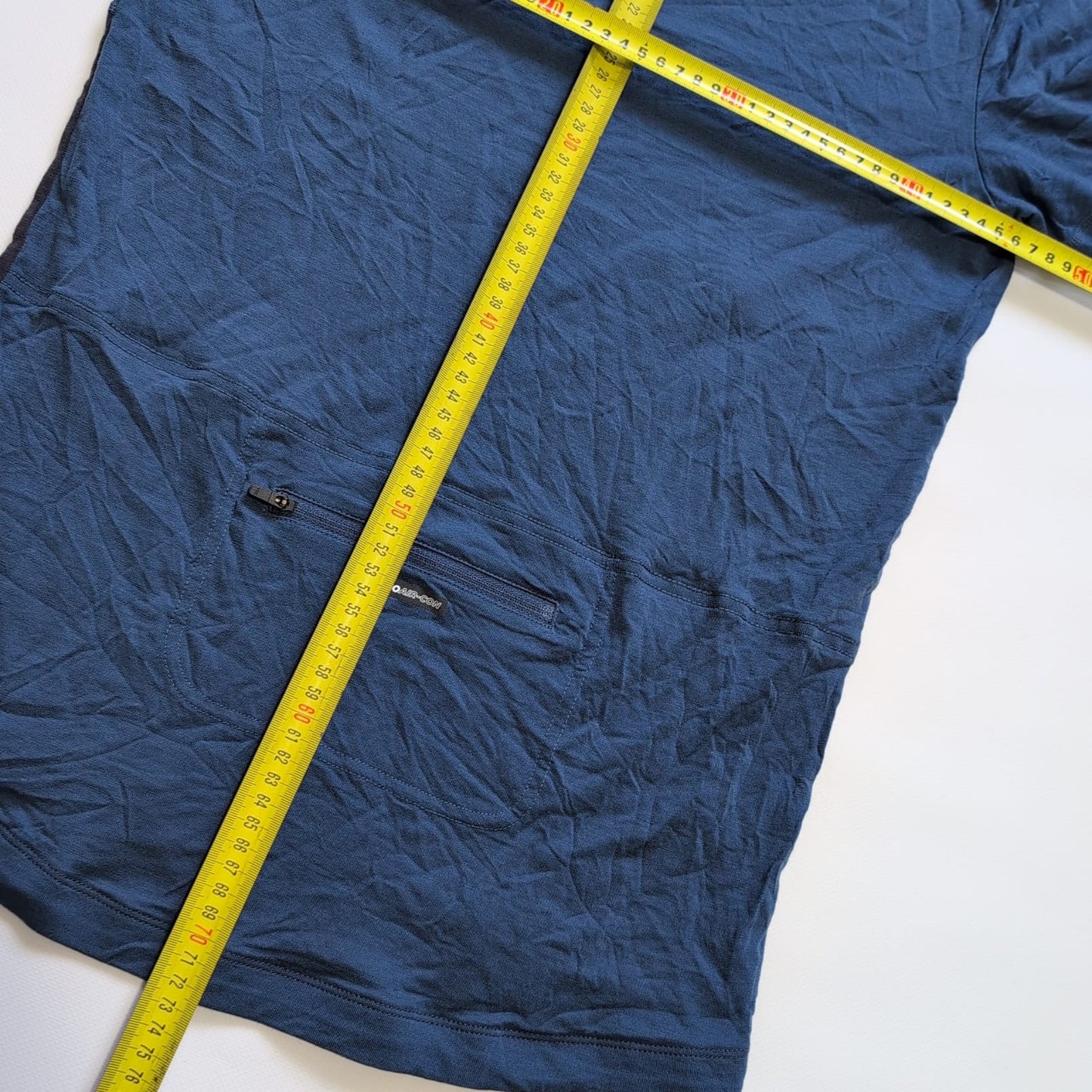 T-Shirt von Mons Royale Merino (M Herren) blau