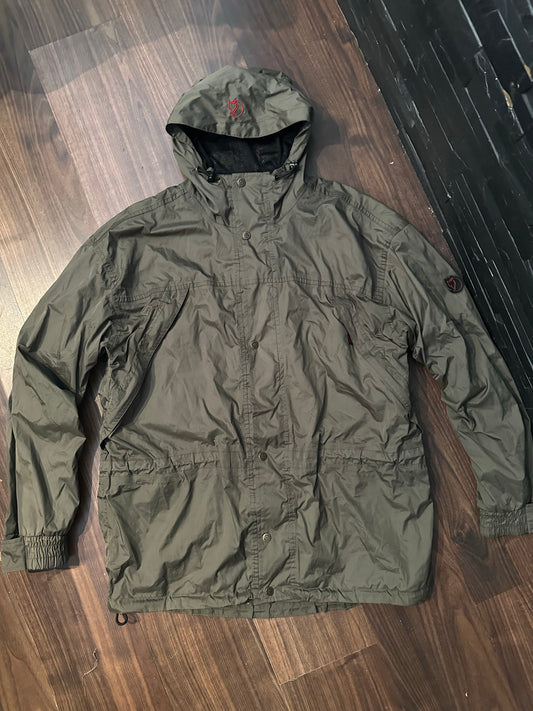 Fjällräven Regen Jacke (L-XL Herren) khaki
