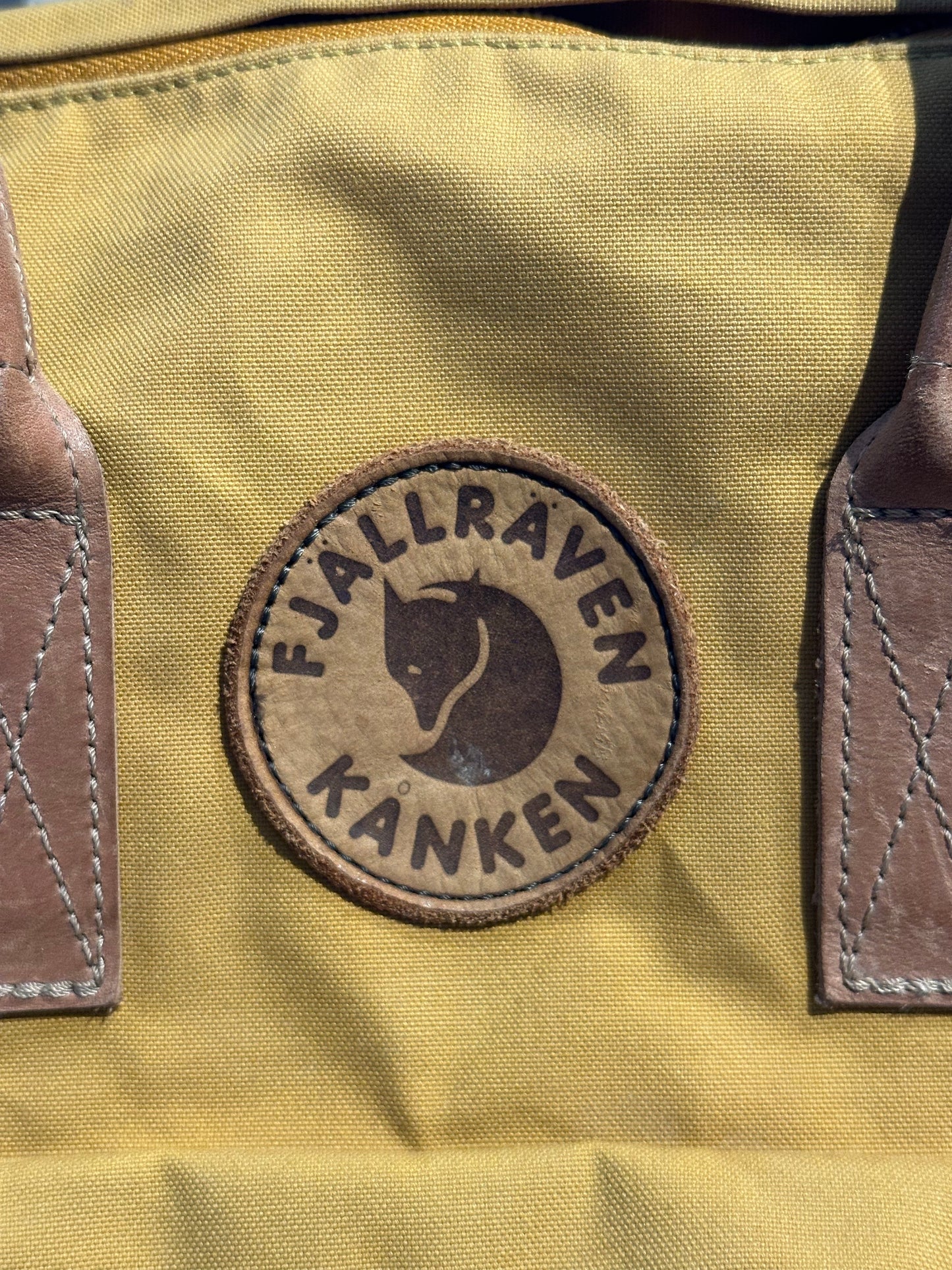 Fjällräven kanken Rucksack gelb