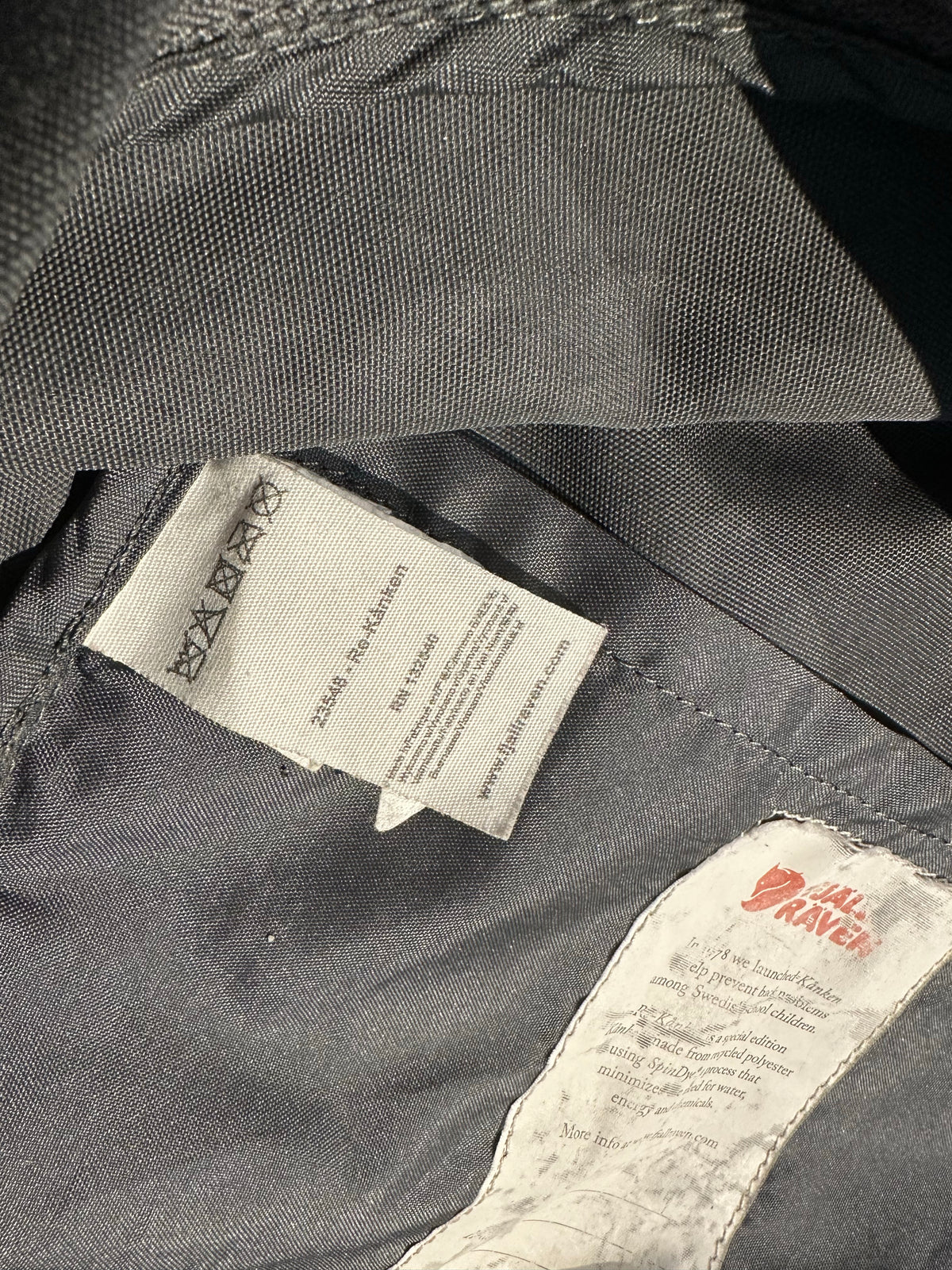 Fjällräven kanken Rucksack grau