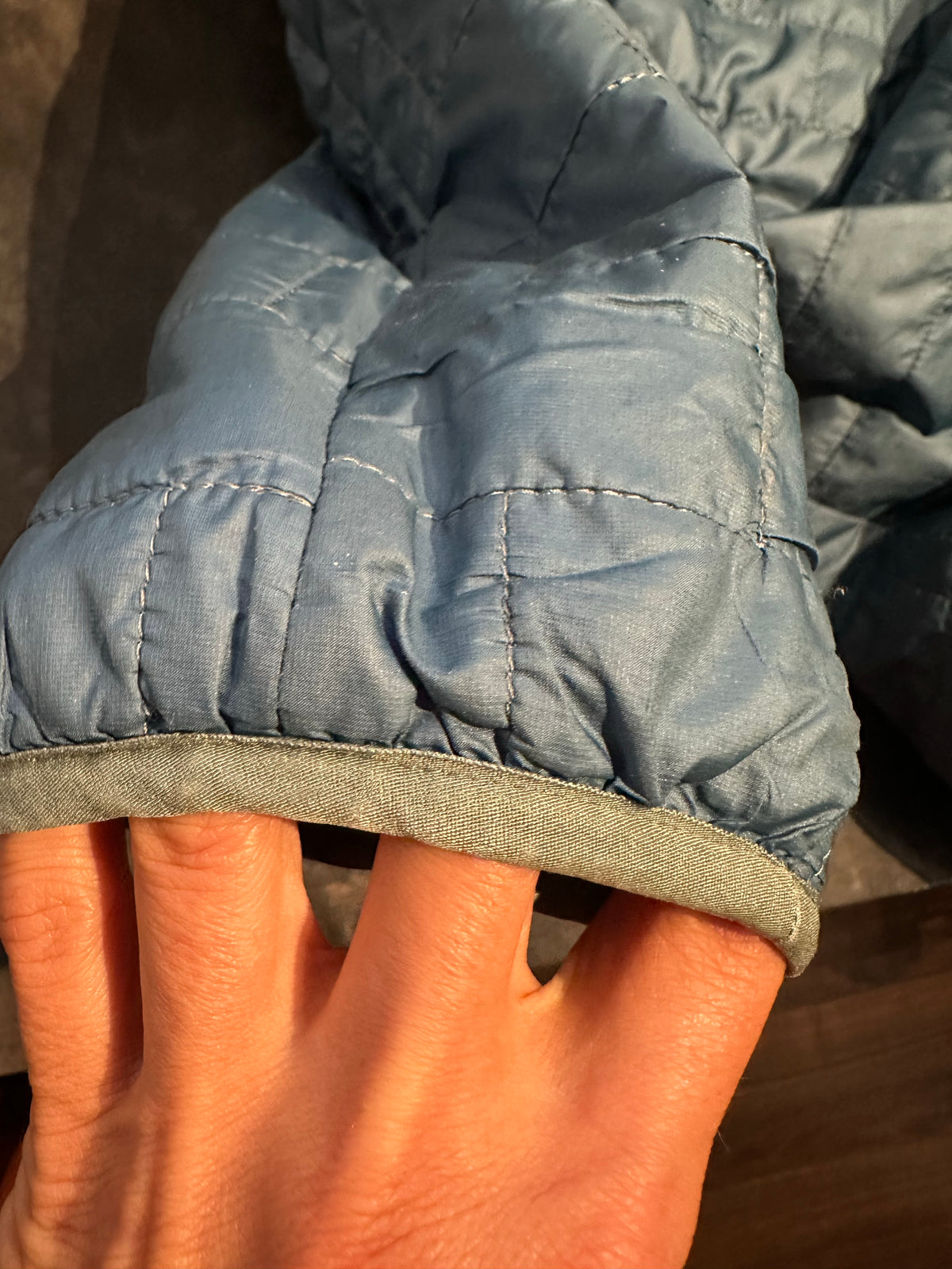 Patagonia Nano Puff Jacke (M Damen) blau