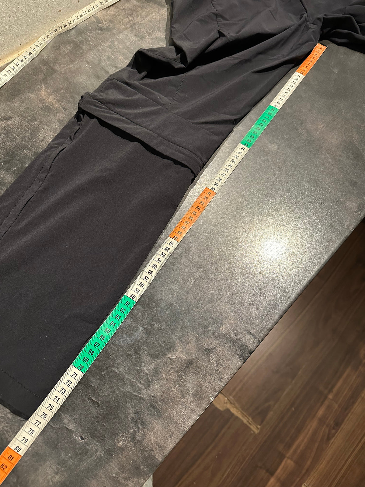 Zip Off Hose Vaude (L Damen) 2in1 stretch schwarz