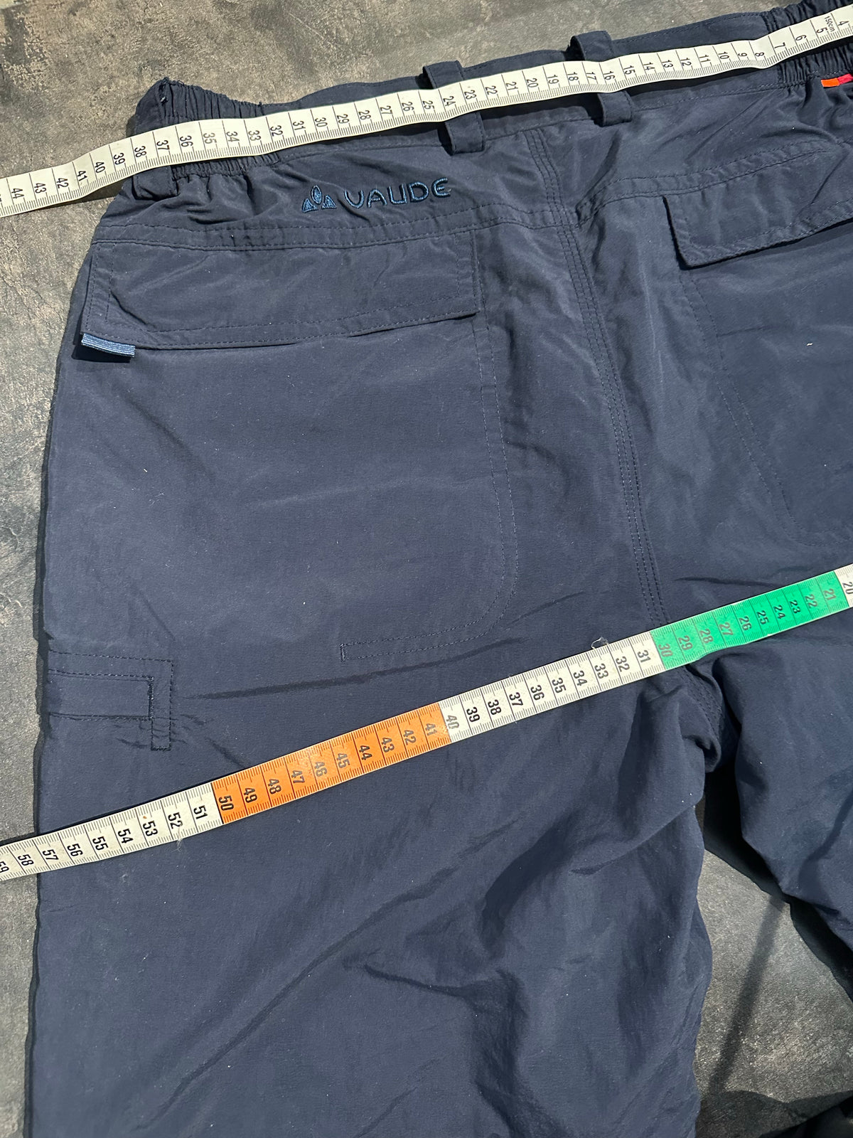 Zip Off Trekking Hose Vaude 2 in 1 (M Damen) marineblau
