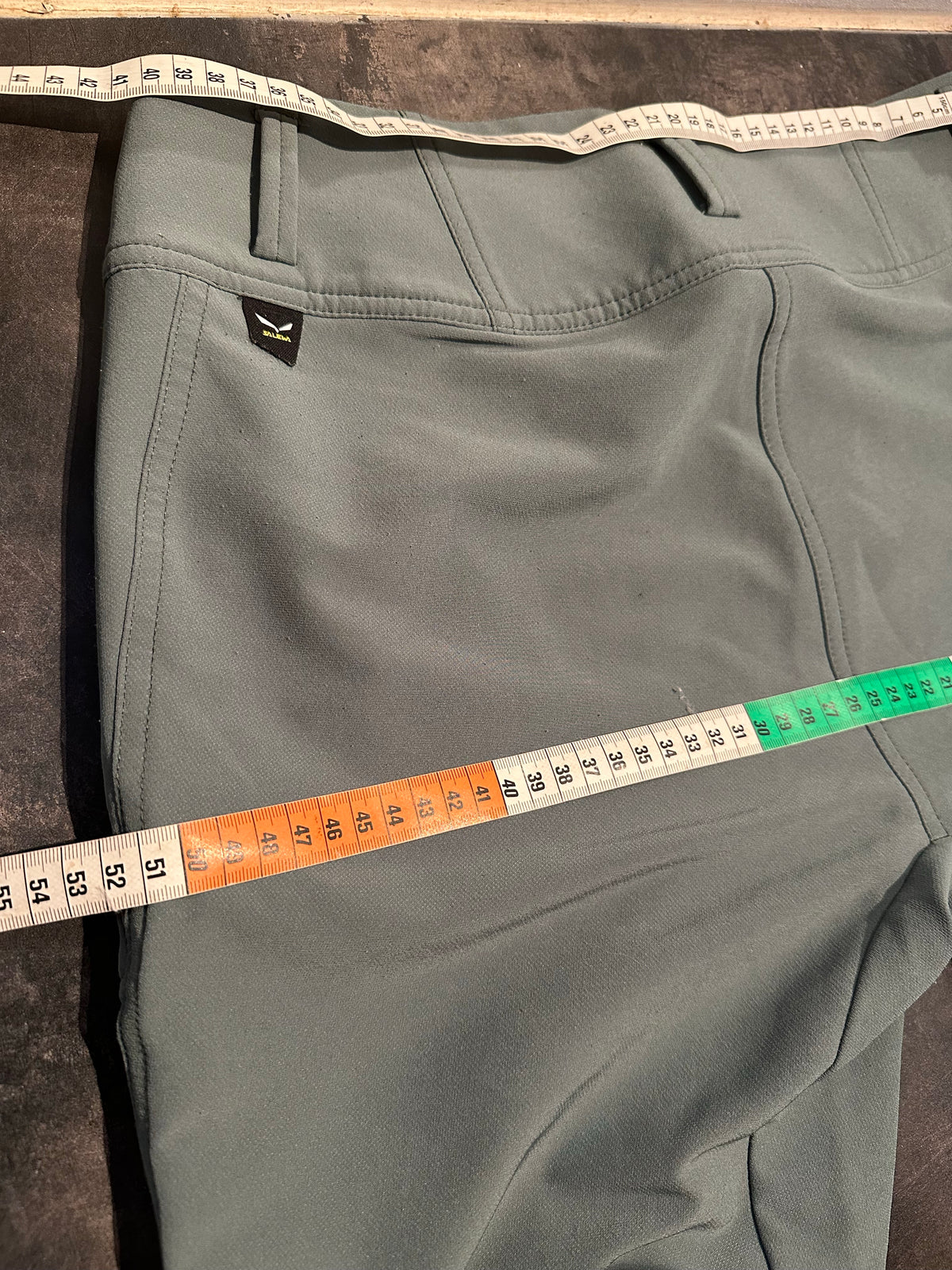 Hose Salewa leichtes Softshell (M Damen) grün