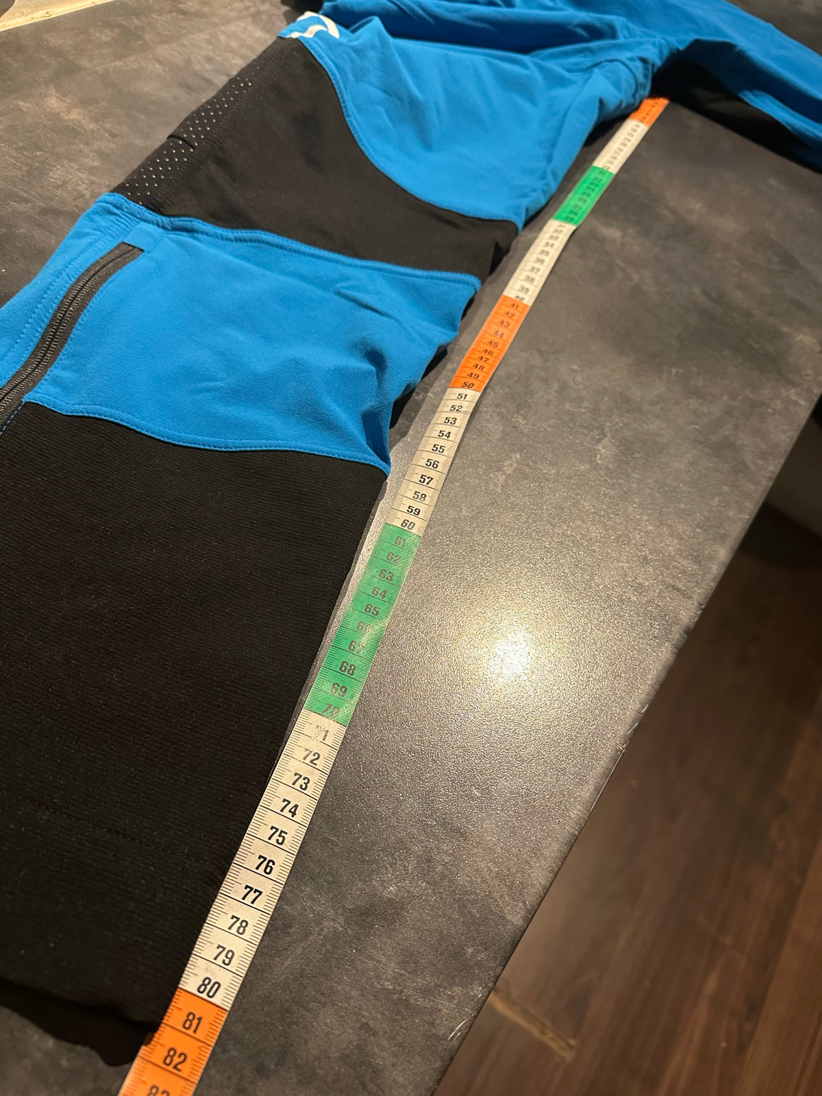 Ski Touren Hose Ortovox Merino (L Herren) blau