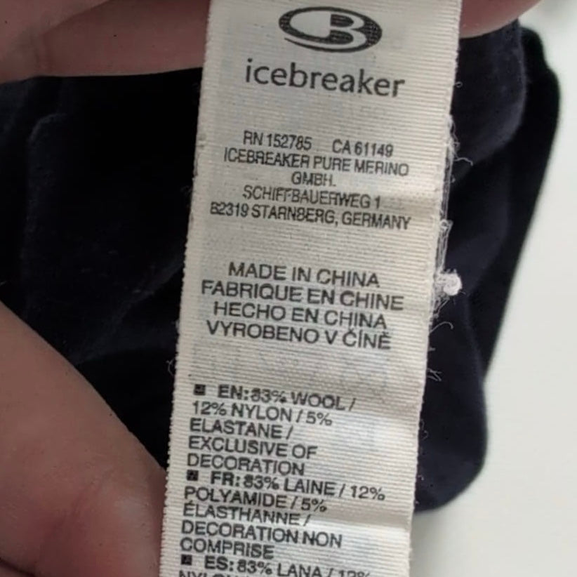 T-Shirt von Icebreaker Merino (L Damen) marineblau