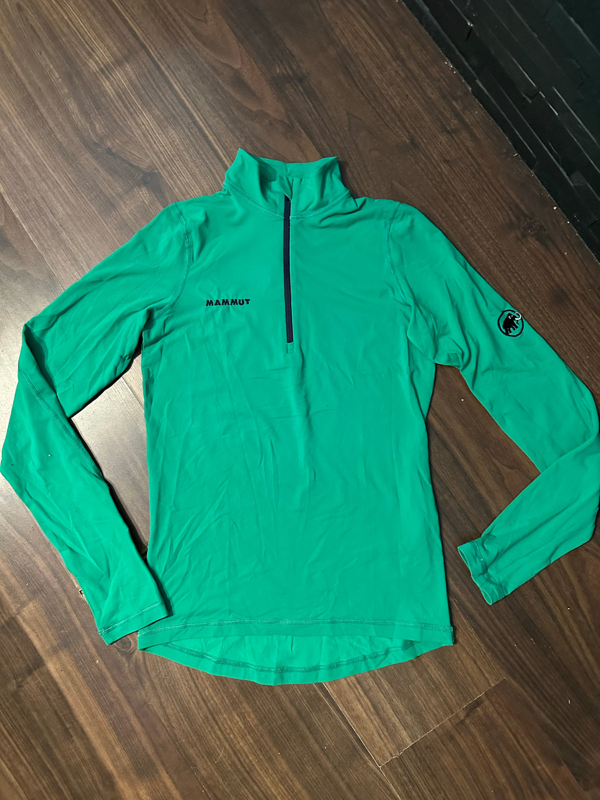 Longsleeve von Mammut (S Damen) neck-zip minze