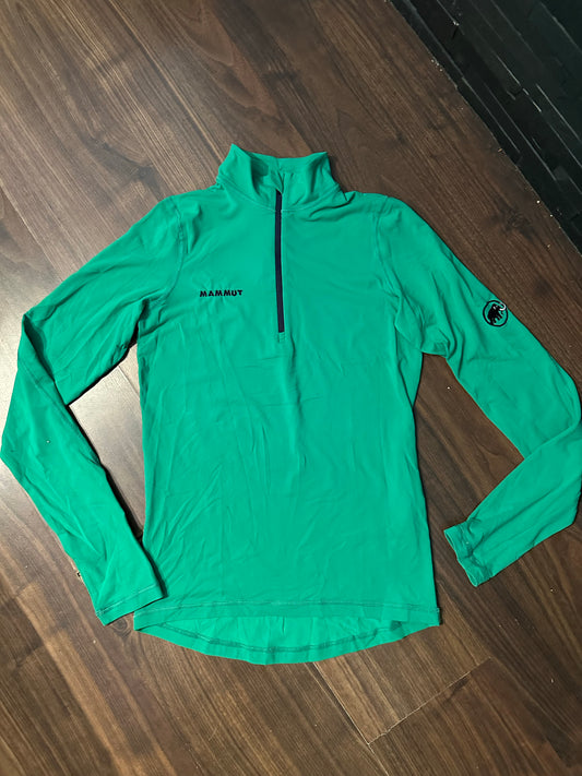 Longsleeve von Mammut (S Damen) neck-zip minze