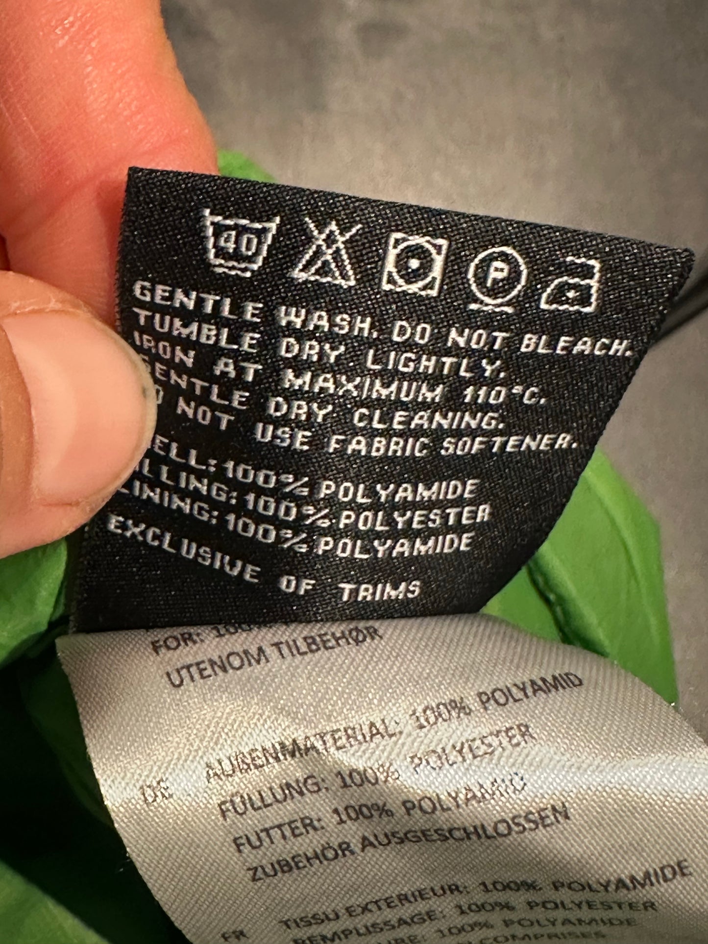 Leichte Isolation Jacke von Norrøna (S Damen) Kunstdaune grün