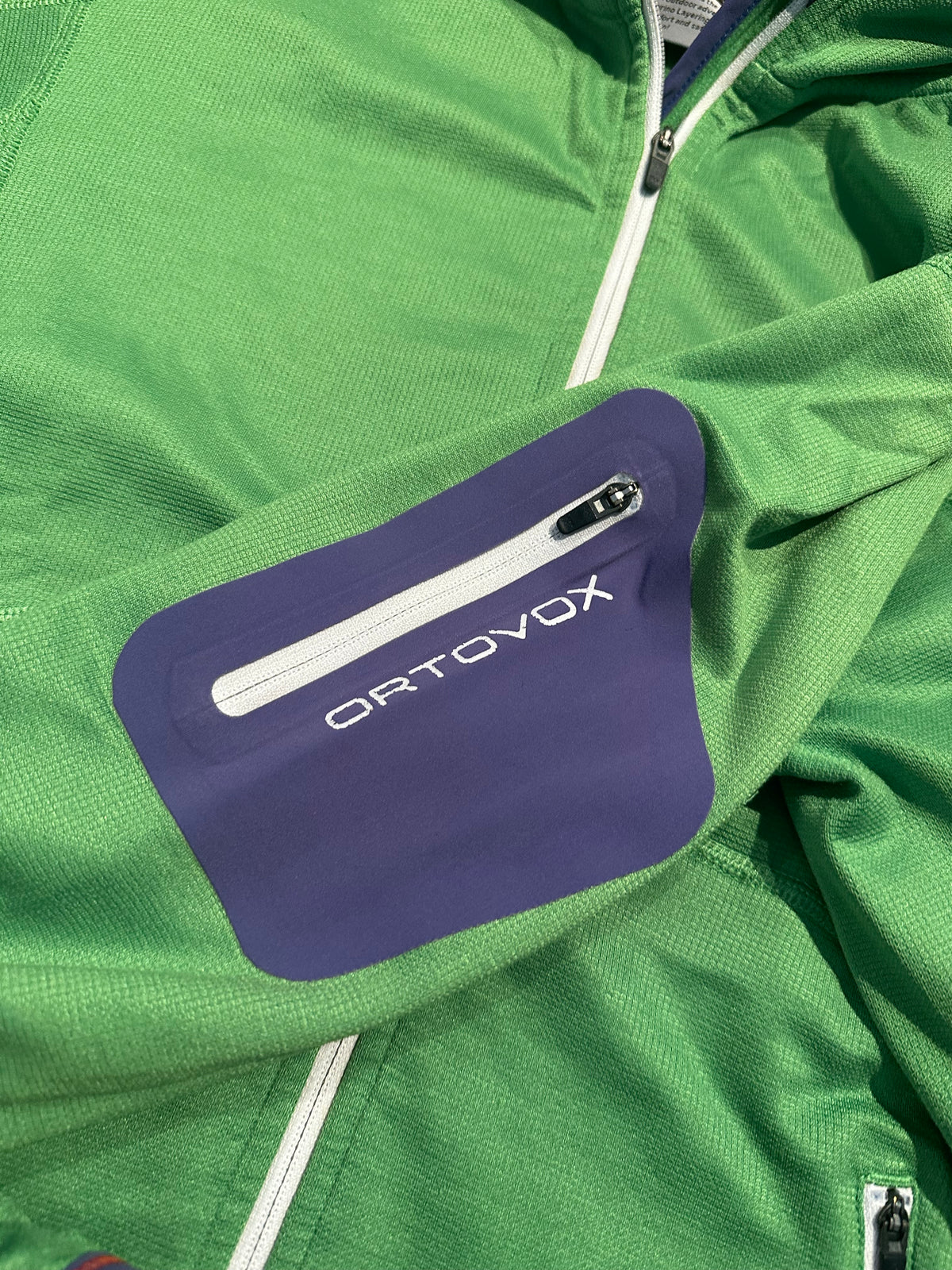 Ortovox Jacke Merino inside (S Herren) Fleece Hoodie grün
