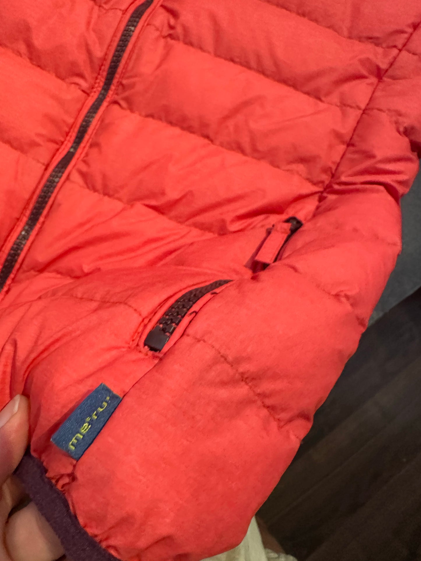 Isolations- Jacke von Meru (M Damen) korralenrot
