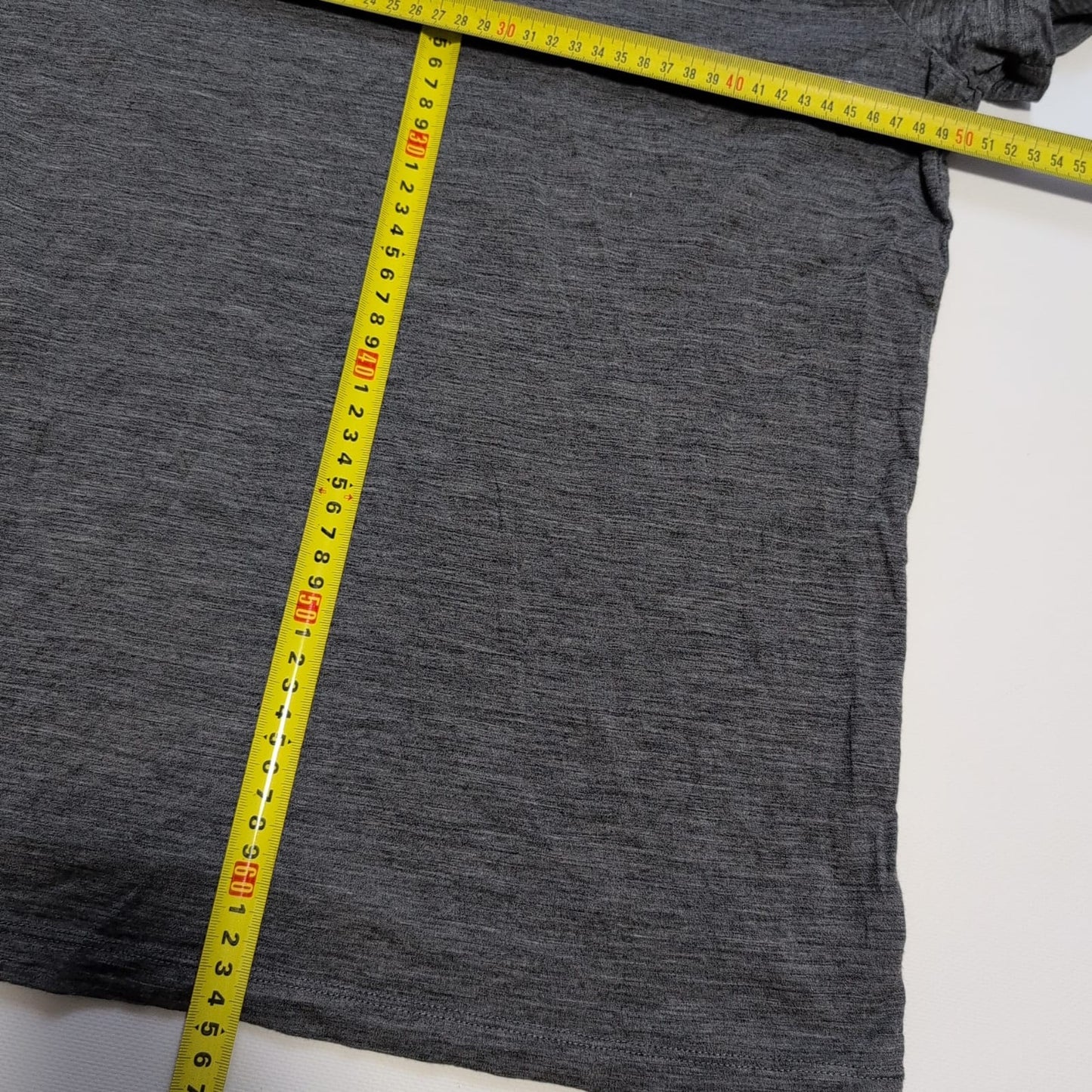 T-Shirt von Icebreaker Merino (XL Damen) grau mit Print