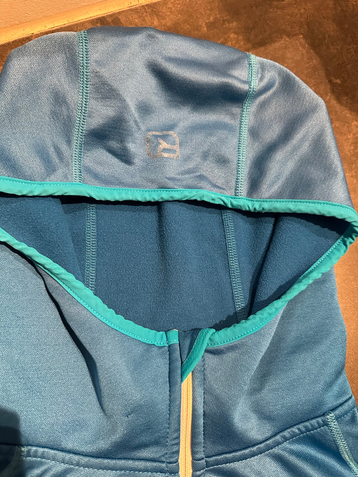 Ortovox Fleece Jacke (L Herren) Kapuze Merino inside blau