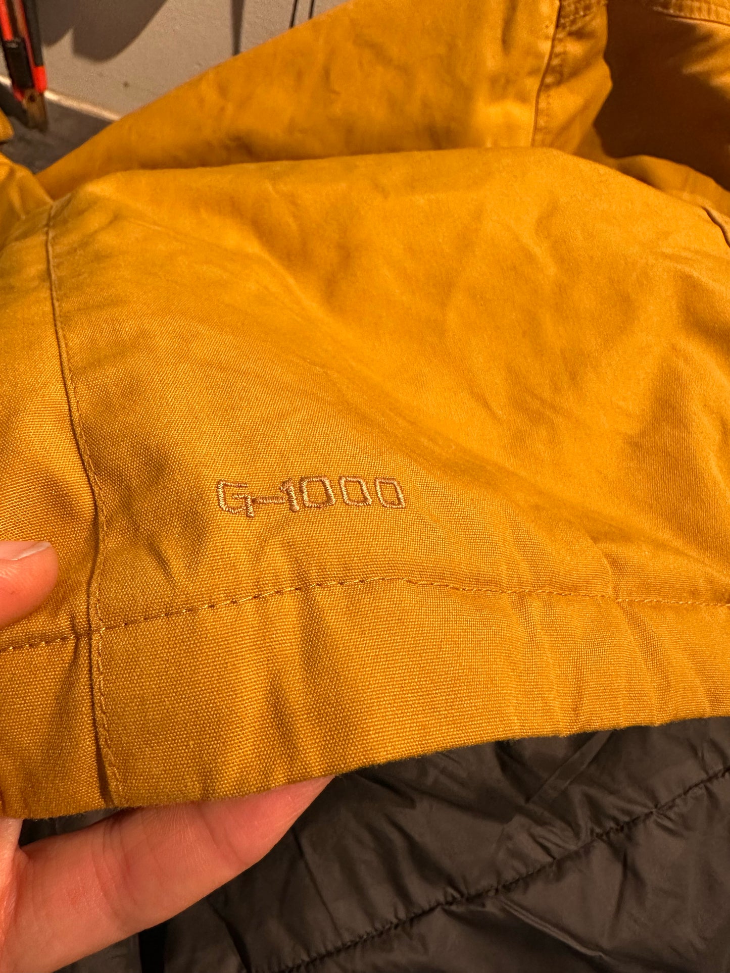 Jacke von Fjällräven (XL Damen) Kiruna Parka Mantel gelb